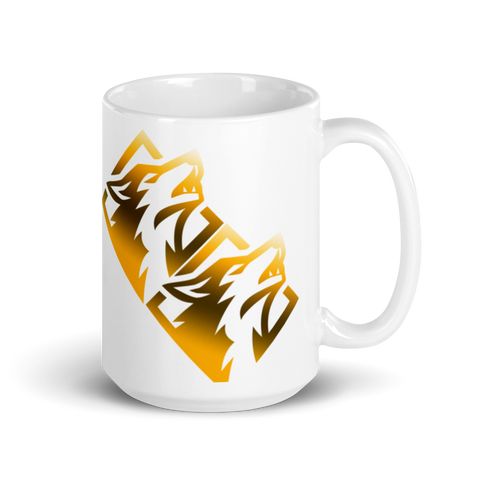 getgrimz - Weiße, glänzende Tasse mit Druck