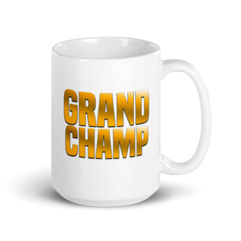 getgrimz - Weiße, glänzende Tasse mit Druck