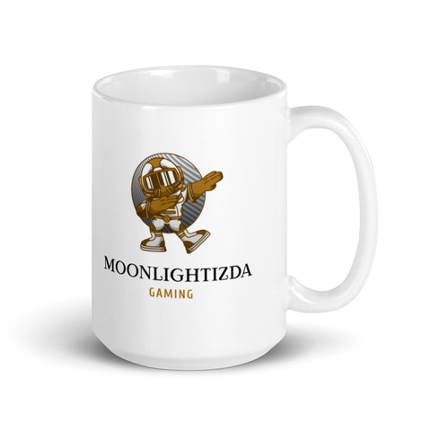 moonlightizda - Weiße, glänzende Tasse mit Druck