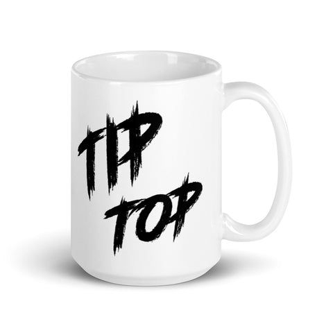 Eumelkater - Weiße, glänzende Tasse mit Druck