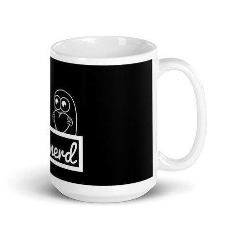LeoNerd87 - Weiße, glänzende Tasse