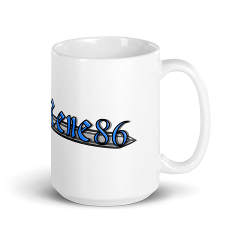 deRene86 - Weiße, glänzende Tasse