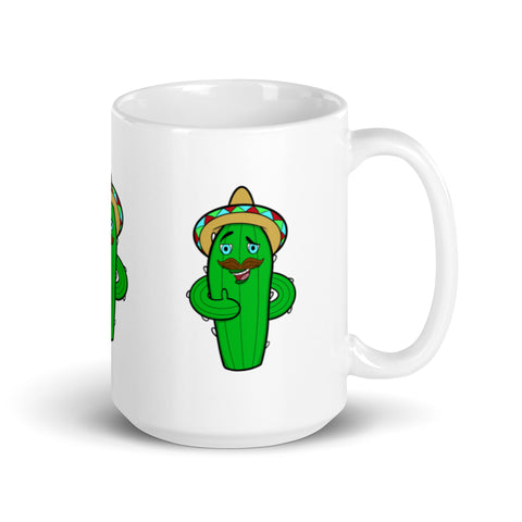 Elkantar1s - Weiße, glänzende Tasse mit Druck