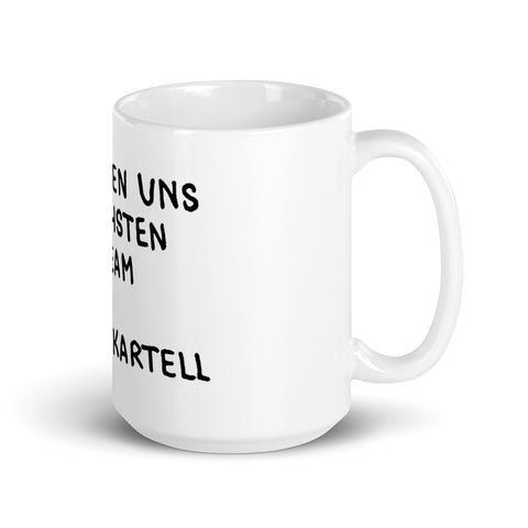 Elkantar1s - Weiße, glänzende Tasse mit Druck