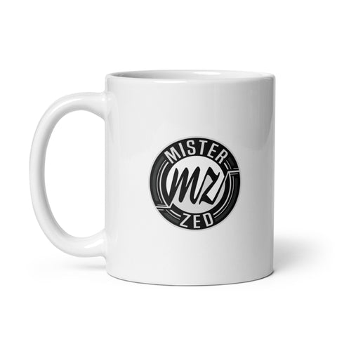 MisterZed83 - Weiße, glänzende Tasse mit Druck