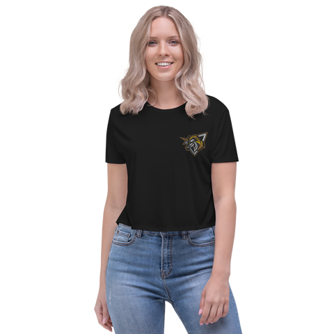 MrsSini - Damen-Crop-Top mit Stick