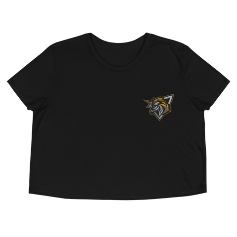 MrsSini - Damen-Crop-Top mit Stick