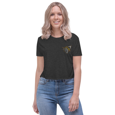 MrsSini - Damen-Crop-Top mit Stick