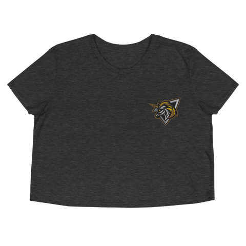 MrsSini - Damen-Crop-Top mit Stick