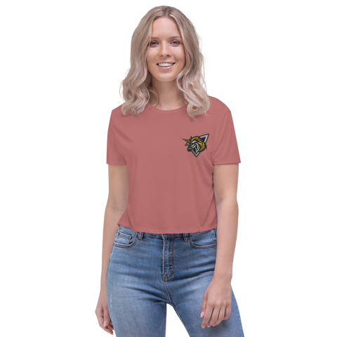 MrsSini - Damen-Crop-Top mit Stick