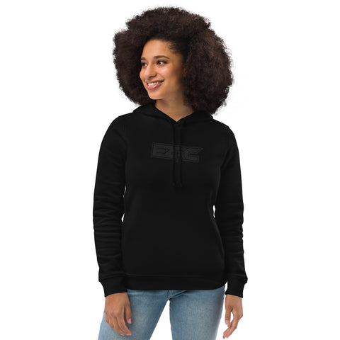easyroninclan - Enganliegender-Damen-Bio-Hoodie mit Stick