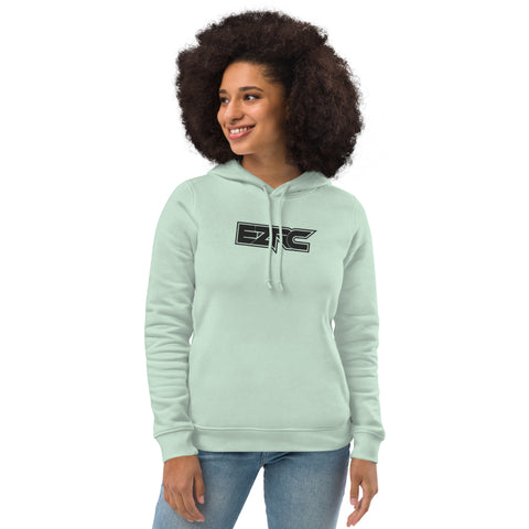 easyroninclan - Enganliegender-Damen-Bio-Hoodie mit Stick