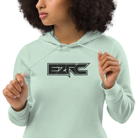 easyroninclan - Enganliegender-Damen-Bio-Hoodie mit Stick