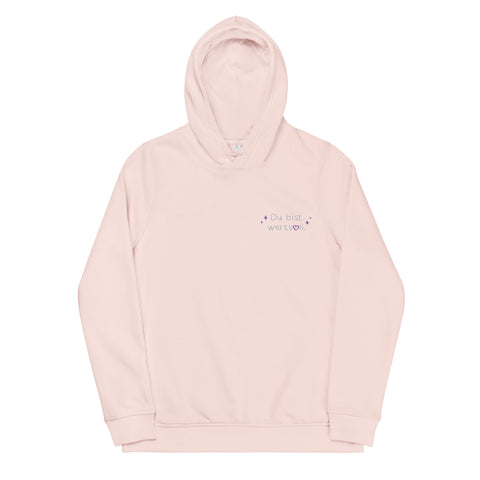 LulusWunderwelt - Damen-Hoodie aus Biobaumwolle mit Stick