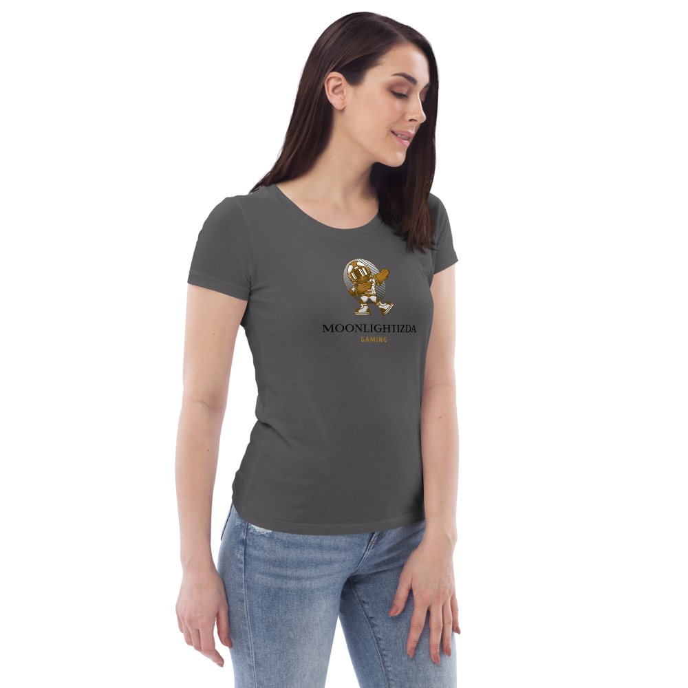 moonlightizda - Damen-T-Shirt aus 100% Bio-Baumwolle mit Druck