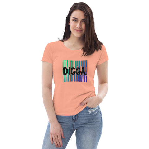 beati_tv - Damen-T-Shirt aus Bio-Baumwolle mit Druck
