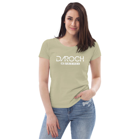 Daroch_official - Damen T-Shirt aus 100% Bio-Baumwolle mit Druck