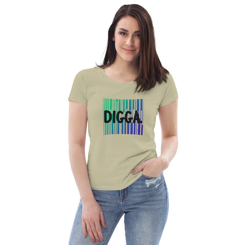 beati_tv - Damen-T-Shirt aus Bio-Baumwolle mit Druck