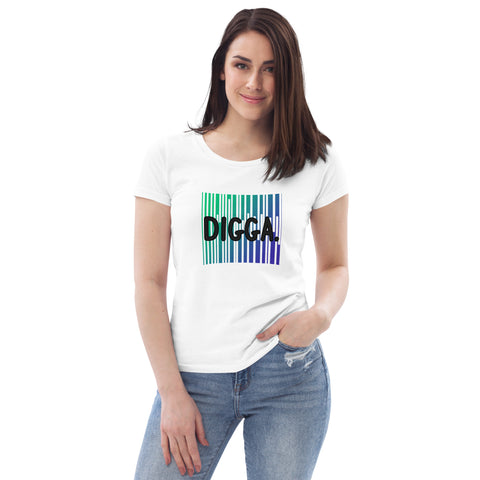 beati_tv - Damen-T-Shirt aus Bio-Baumwolle mit Druck
