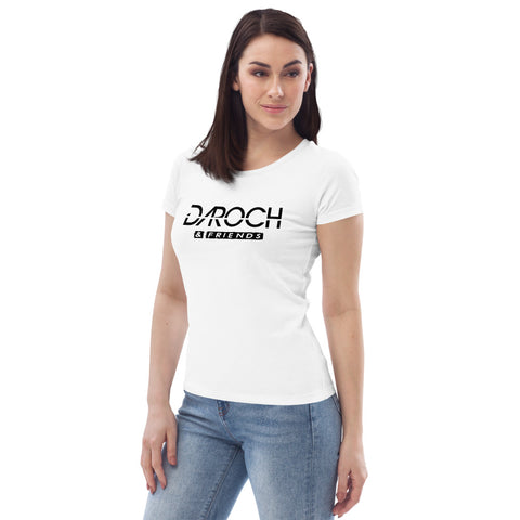Daroch_official - Damen T-Shirt aus 100% Bio-Baumwolle mit Druck