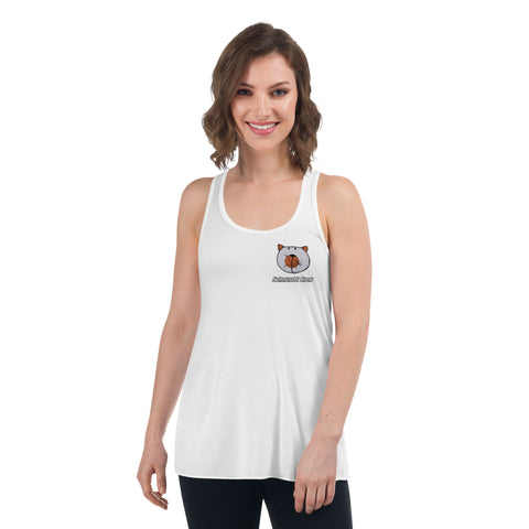 BattleBeckso - Lässiges-Damen-Racerback-Tank-Top mit Druck