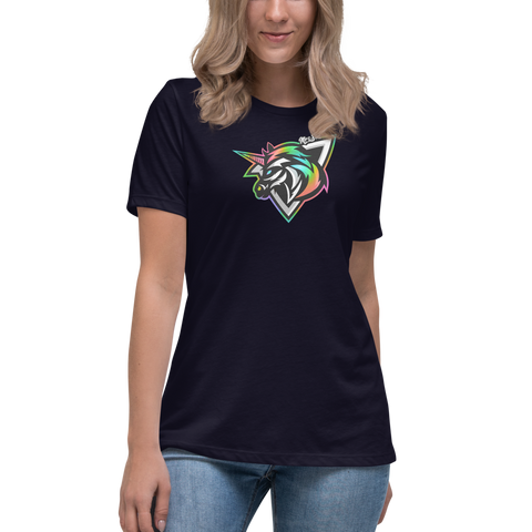 MrsSini - Lockeres-Damen-T-Shirt mit Druck